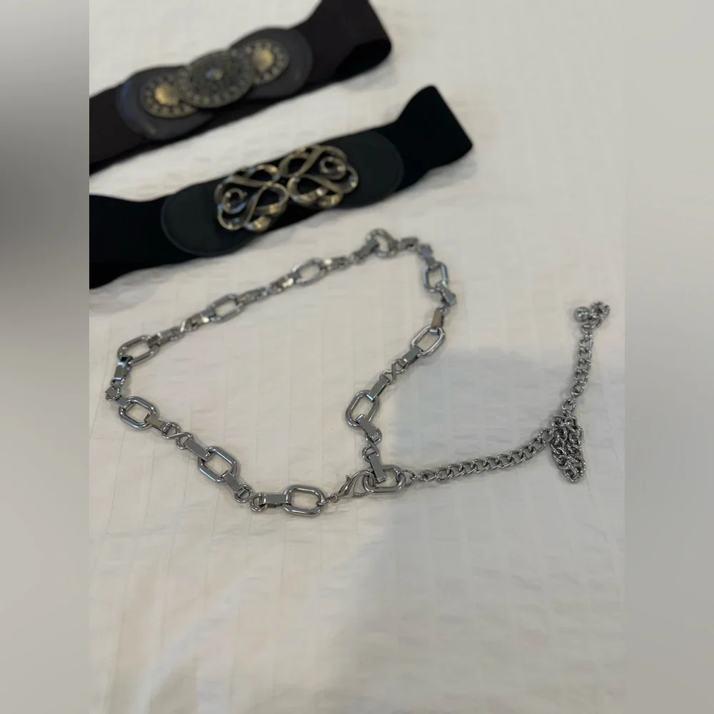 Bundle of 3 belts size Small